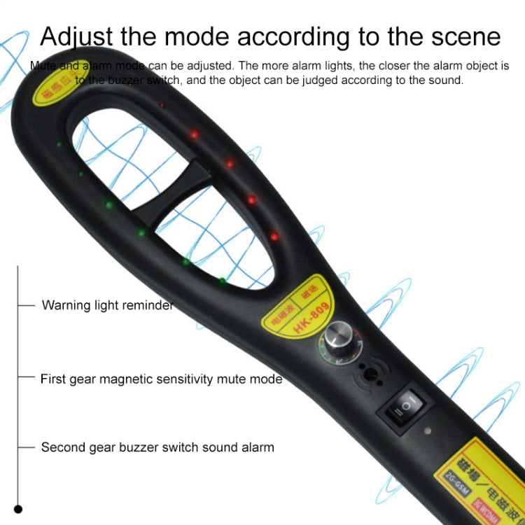 HK-809 High Sensitivity GPS Magnetic Field Electromagnetic Wave Wireless Signal Detector HK-809 High Sensitivity GPS Magnetic Field Electromagnetic Wave Wireless Signal Detector